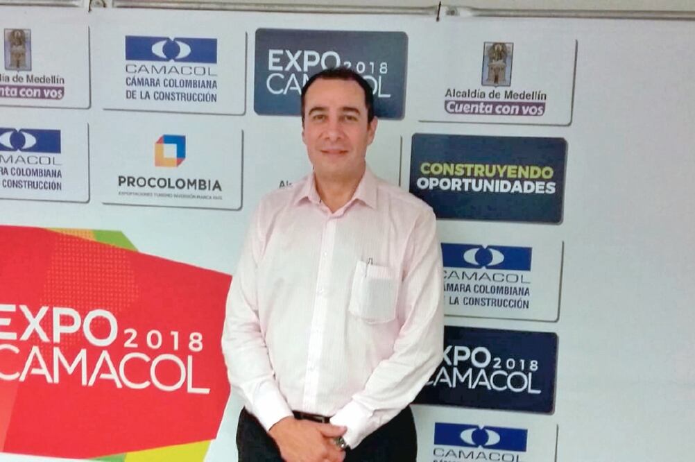 duardo Loaiza dijo que mediante alianzas con empresas mexicanas, las firmas colombianas pueden participar en proyectos en México (RUBÉN MIGUELES. EL UNIVERSAL)