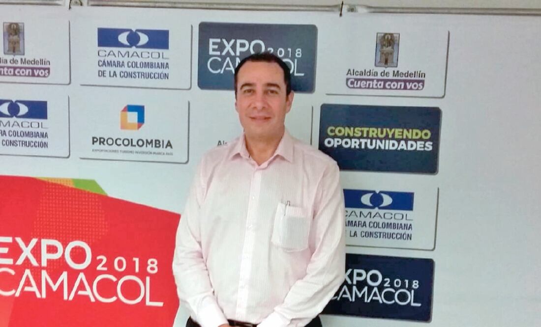 duardo Loaiza dijo que mediante alianzas con empresas mexicanas, las firmas colombianas pueden participar en proyectos en México (RUBÉN MIGUELES. EL UNIVERSAL)
