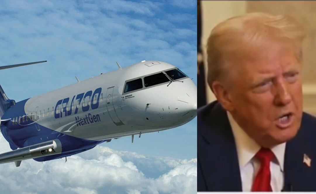 “¿Quieres que vaya nadando?” La respuesta de Trump acerca de si visitará la zona del accidente aéreo. Foto: Especial/El Universal