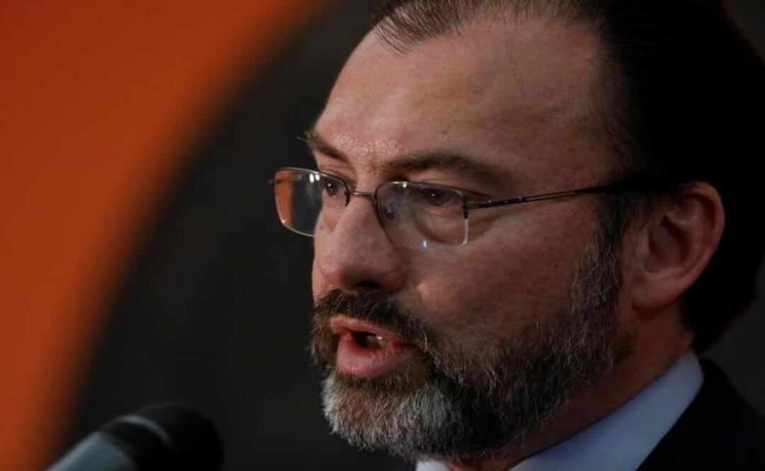 Mexican Foreign Minister Luis Videgaray speaks at a news conference at the Mexican Embassy in Washington March 9, 2017 - File photo/REUTERS