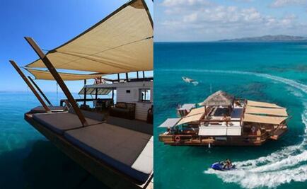 Bar flotante, el nuevo paraíso