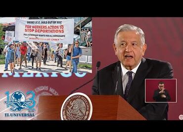 AMLO descarta nota diplomática a EU por redadas contra migrantes