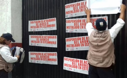 Suspenden espectacular que proyectó porno en Periférico y San Antonio