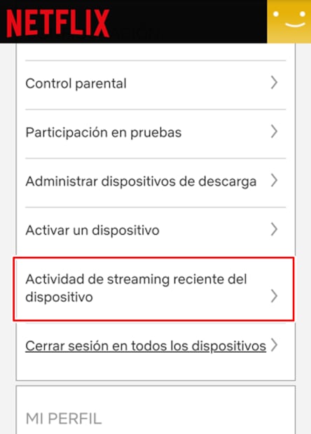 Así puedes saber quién usa tu cuenta de Netflix sin autorización