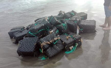 Aseguran droga en playa de Acapulco
