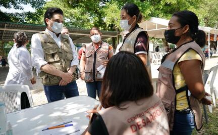 Reporta IMSS avance de más de 100 mil personas vacunadas contra Covid en Chiapas