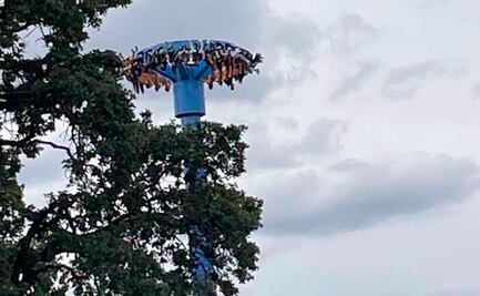 VIDEOS: "La gente lloraba"; atracción en parque de diversiones en Portland deja a la gente bocabajo por más de 20 minutos