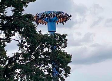 VIDEOS: "La gente lloraba"; atracción en parque de diversiones en Portland deja a la gente bocabajo por más de 20 minutos