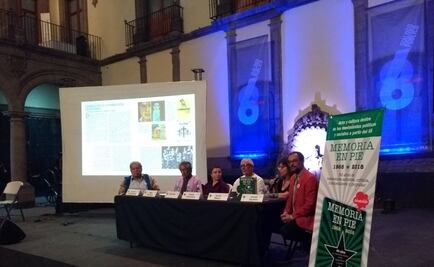 "Memoria en pie 1968-2018", testimonio de la resistencia de los artistas