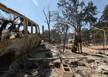Voraz incendio en California fue premeditado, según autoridades