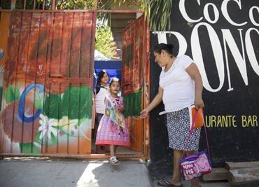 A school by day and a bar by night