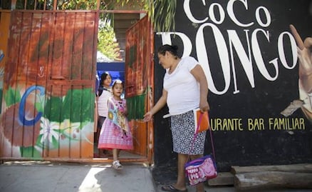 A school by day and a bar by night