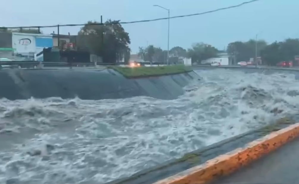 Las lluvias se extendieron por varios puntos de Monterrey y su zona conurbada. | Foto: Especial.