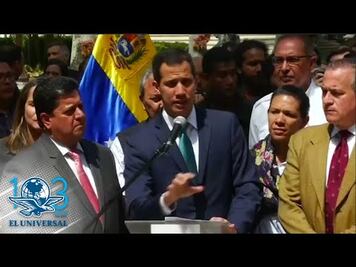 Guaidó asegura que Maduro intentó mover más de mil mdd a Uruguay