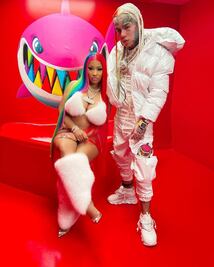 Nicki Minaj como Ludovica P. Luche impacta con bikini de peluche