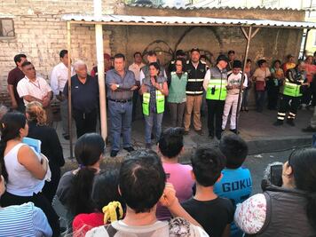 Levantan contingencia tras flamazo por toma clandestina en colonia Granjas México