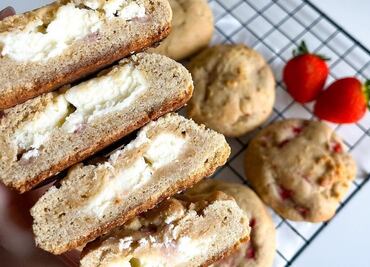 Galletas rellenas de cheesecake, la receta para el mejor postre