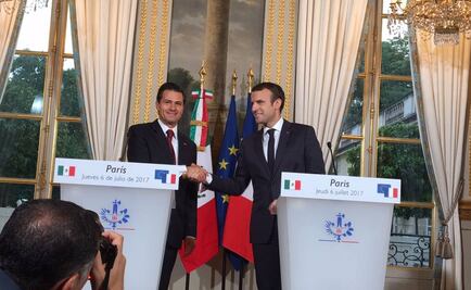 Acuerdan fortalecer relación México-Francia