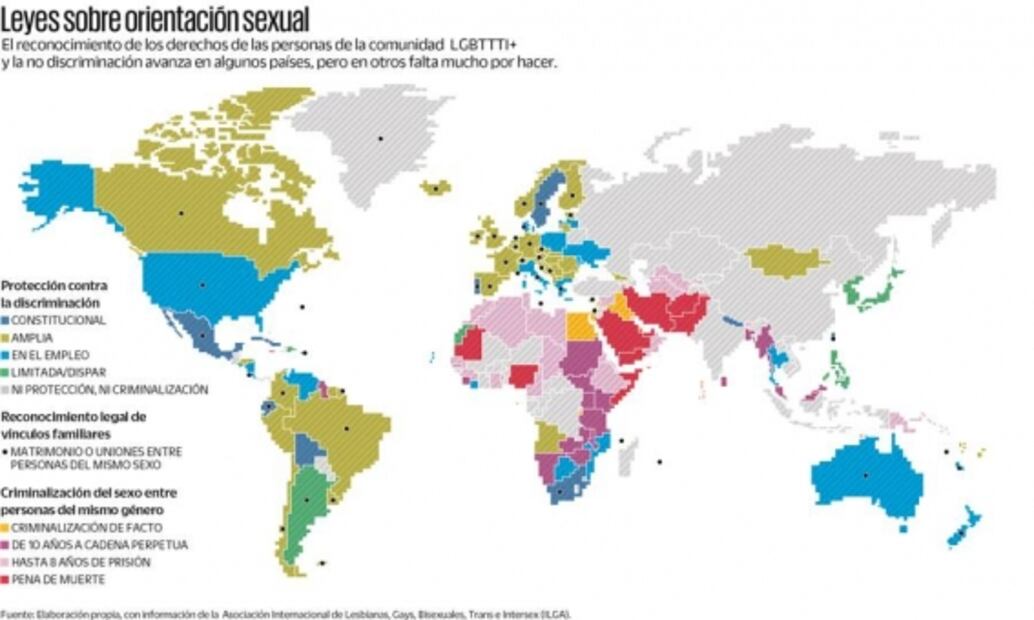 Comunidad LGBBTTTI+ vive realidad antagónica en el mundo