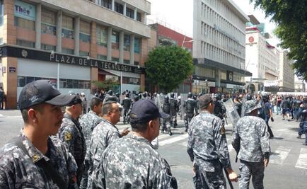 Protesta de taxistas en Jalisco termina en riña; detienen a 47