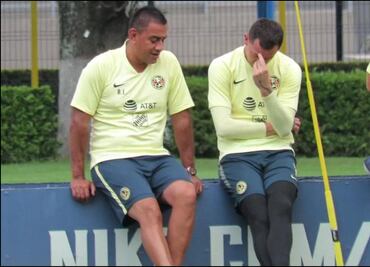Agustín Marchesín llora en el entrenamiento del América