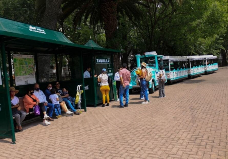 ¡Volvió el trenecito! Inauguran el nuevo trenecito de Chapultepec, ahora es eléctrico y sustentable