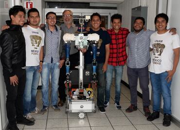 Con "Justina", ganan universitarios Torneo Mexicano de Robótica 2017