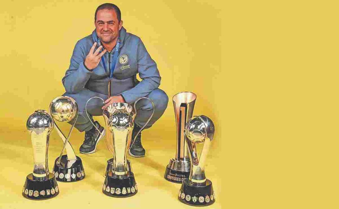 El brasileño ya es el estratega más ganador en la historia del club. Foto: Club América