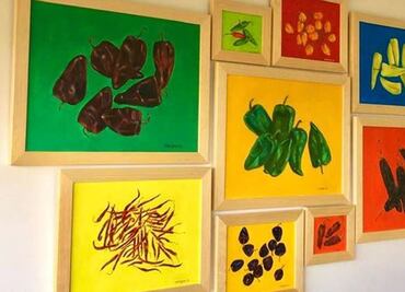 El chile, el ingrediente que Antonio Freyre retrató en su pintura