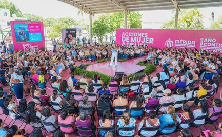Primer año de Cecilia Patrón en Mérida; aumentan apoyos y programas para mujeres en la ciudad