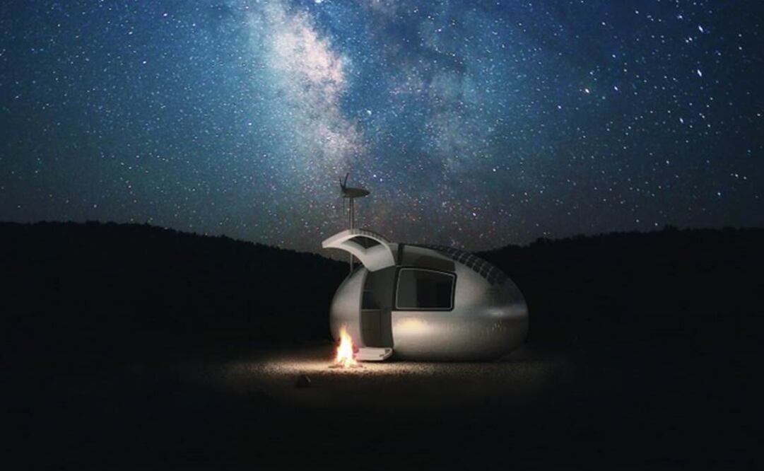 Ecocapsule permite disfrutar en su interior de las comodidades básicas de un hogar convenciona. Foto: Ecocapsule