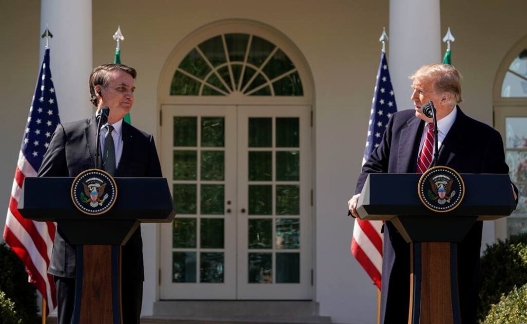 Jair Bolsonaro y Donald Trump. Foto: archivo