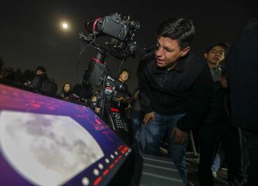 México presencia tres fenómenos lunares