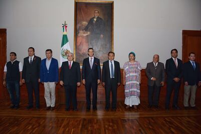 Realiza Murat cambios en su gabinete a cinco meses de su sexenio