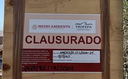 Clausuran proyecto inmobiliario en el Pueblo Mágico de Sisal, Yucatán
