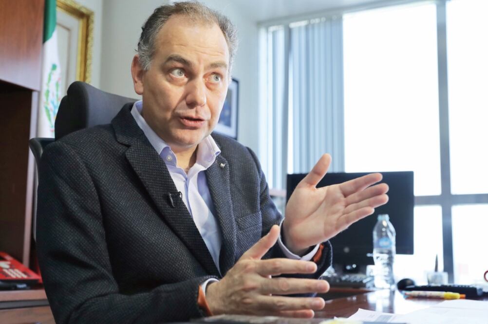 Jaime Rochín del Rincón Titular de la Comisión Ejecutiva de Atención a Víctimas (LUCÍA GODINEZ. EL UNIVERSAL)