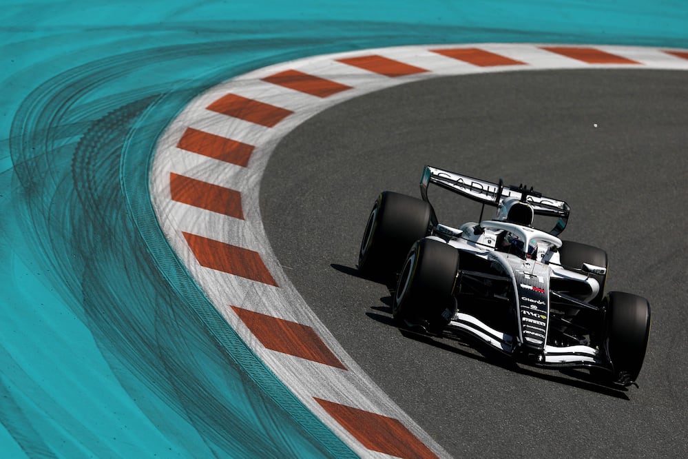 Sergio "Checo" Pérez con Cadillac, durante el Gran Premio de Miami - Foto: AFP