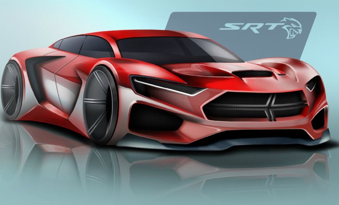 Estudiantes diseñan un Dodge SRT Hellcat para el año 2025