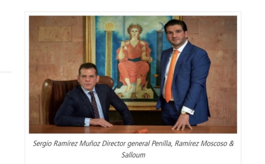 Sergio Ramírez Muñoz y Juan Pablo Penilla, presuntamente relacionados con "El Mayo" Zambada y Morena. Foto: tomada de X @JTrianaT
