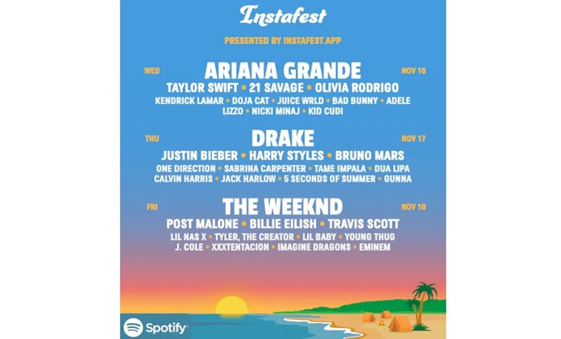 Foto: Captura tomada de la página de Instafest