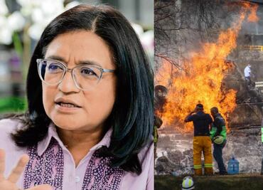 Fallece trabajador de alcaldía Iztapalapa por explosión de pipa de gas en Puente de la Concordia