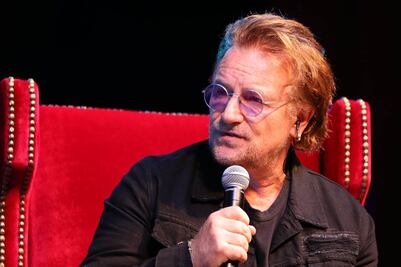 Agradezco a Carlos Slim por creer en México: Bono, vocalista de U2