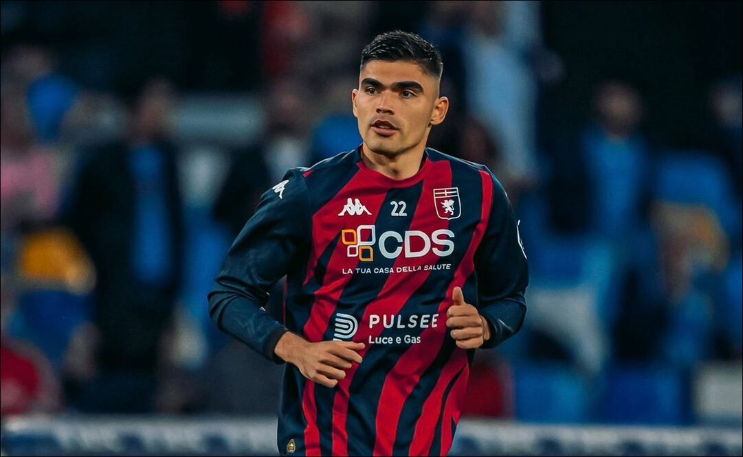 Johan Vásquez anotó golazo, logró igualada para el Genoa y evitó el Napoli se aproxime al Scudetto / FOTO: @GenoaCFC