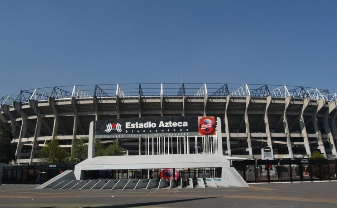 El Estadio Azteca pudiera albergar su tercera Copa del Mundo. EFE