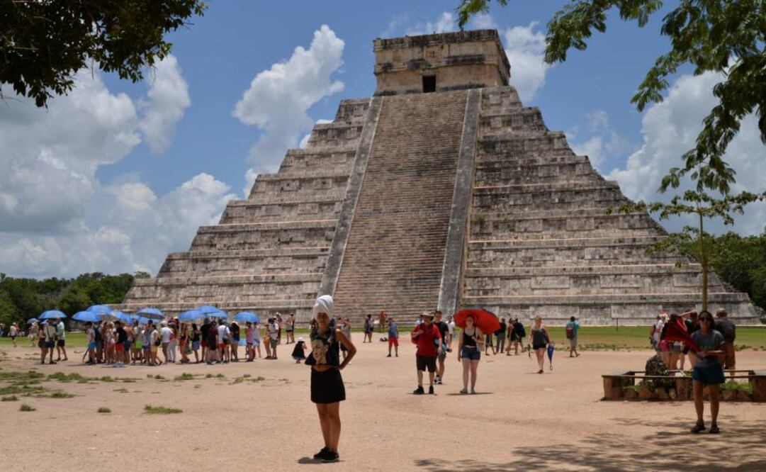 Los turistas nacionales pagan por ingresar a Chichén Itzá 168 pesos  FOTO: Cuauhtémoc Moreno / EL UNIVERSAL