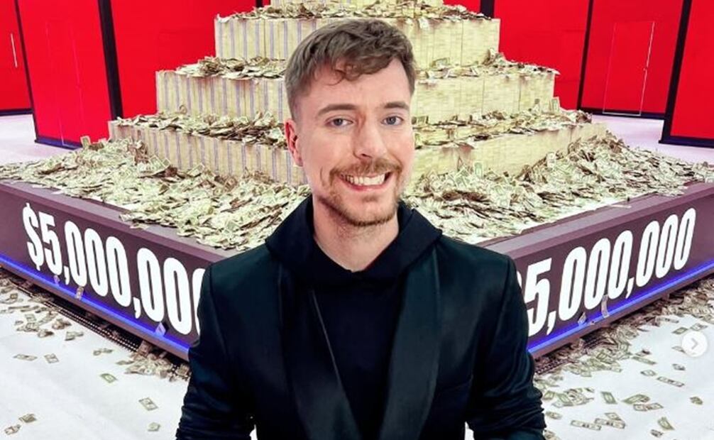 MrBeast es conocido por sus retos virales en YouTube. Foto: redes sociales