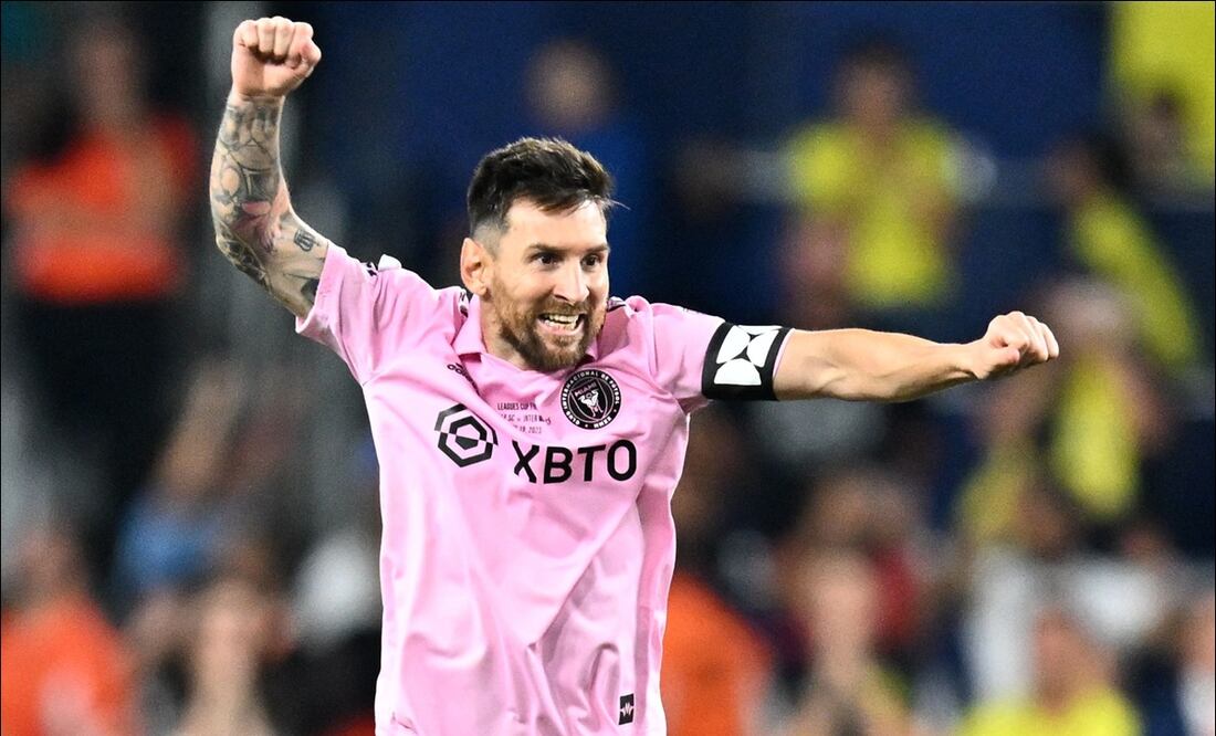 Lionel Messi conquistó la Leagues Cup y se convirtió en el jugador más ganador en la historia / FOTO: AFP