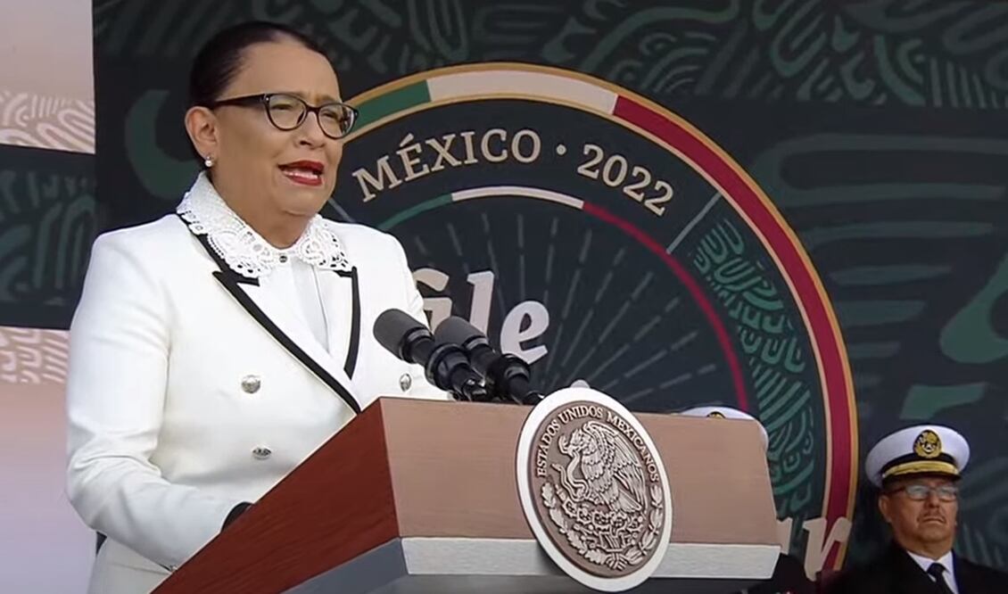Rosa Icela Rodríguez afirmó que la transformación que ha iniciado el gobierno del presidente López Obrador no se trata solo de un cambio de gobierno, sino de un “autentico cambio de régimen”. Foto: especial