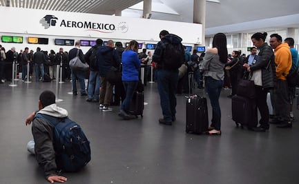 Pilotos de Aeroméxico reducen 50% su salario ante coronavirus