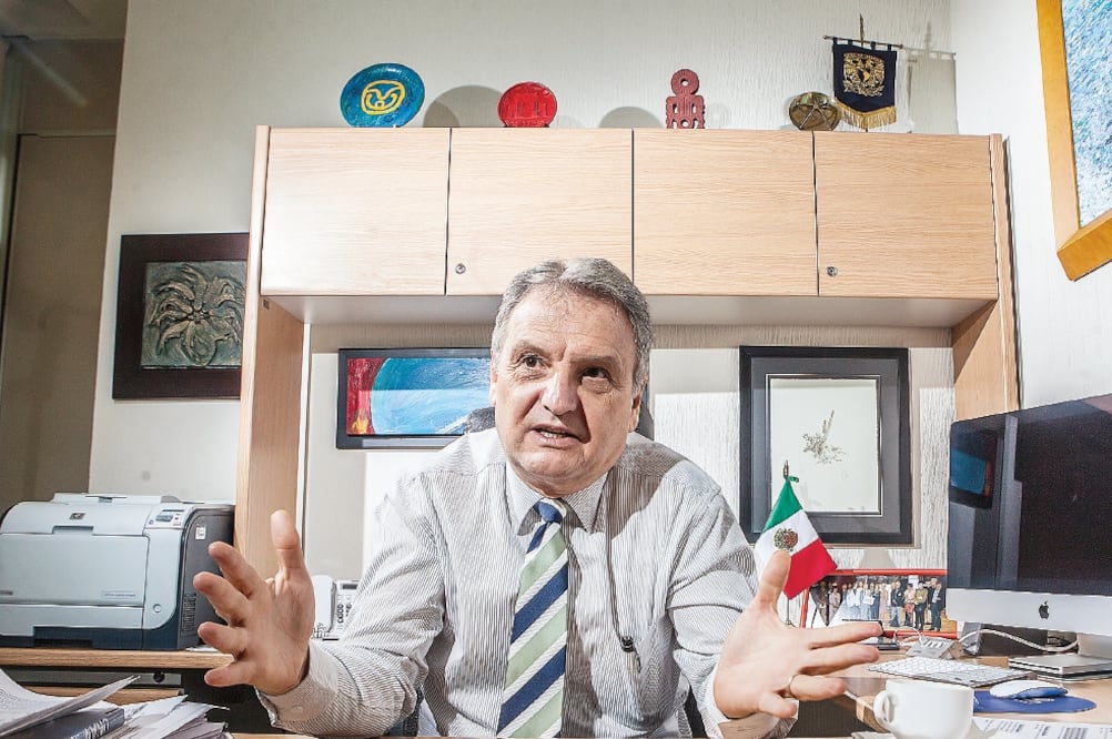 Juan Pedro Laclette San Román ,coordinador de Posgrado de la UNAM (YADIN XOLALPA. EL UNIVERSAL)
